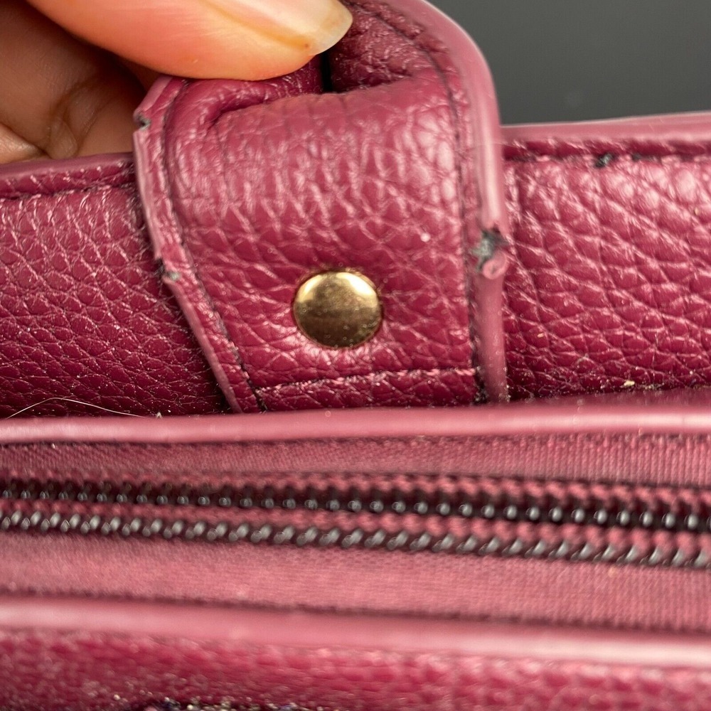 Crossi New York women's Deep Burgundy Handbag.casual travel‎ - Picture 16 of 16